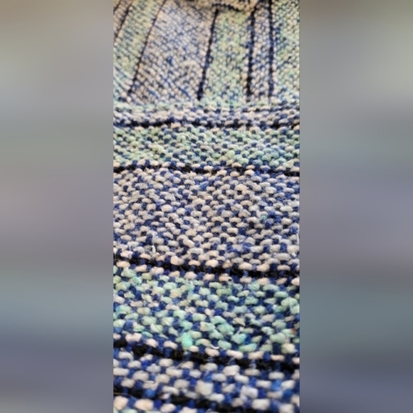 Iguana Jack Vintage Drug Rug‎ Mexican Baja Jacket Size Small Unisex - Picture 5 of 5